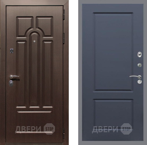 Входная металлическая Дверь Рекс (REX) Эврика FL-117 Силк титан в Шатуре