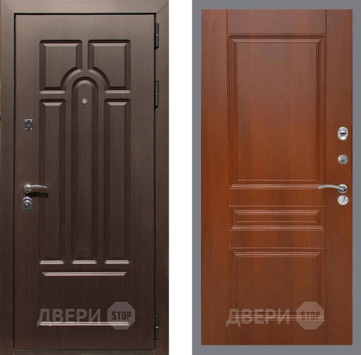 Дверь Рекс (REX) Эврика FL-243 Итальянский орех в Шатуре