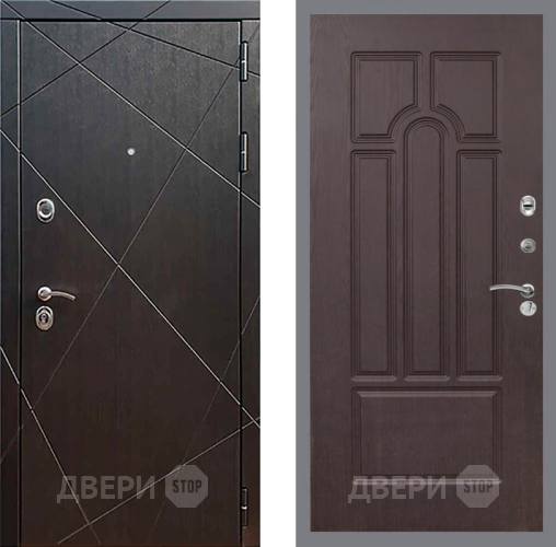 Входная металлическая Дверь Рекс (REX) 13 Венге FL-58 Венге в Шатуре