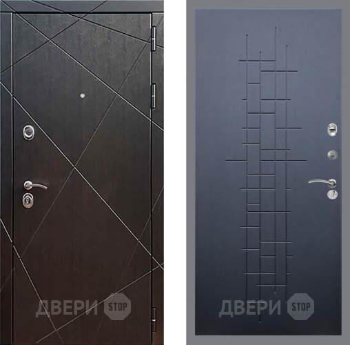 Входная металлическая Дверь Рекс (REX) 13 Венге FL-289 Ясень черный в Шатуре