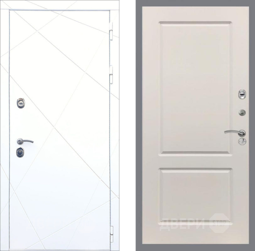 Входная металлическая Дверь Рекс (REX) 13 Силк Сноу FL-117 Шампань в Шатуре