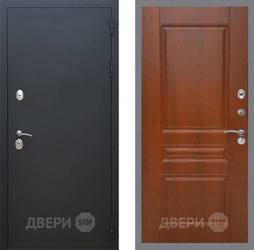 Дверь Рекс (REX) 5 Черный Муар FL-243 Итальянский орех в Шатуре