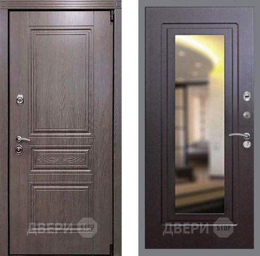 Входная металлическая Дверь Рекс (REX) Премиум-S FLZ-120 Венге в Шатуре