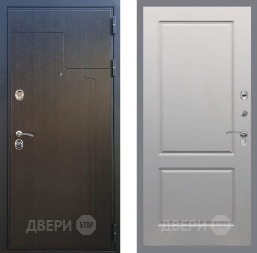 Входная металлическая Дверь Рекс (REX) Премиум-246 FL-117 Грей софт в Шатуре