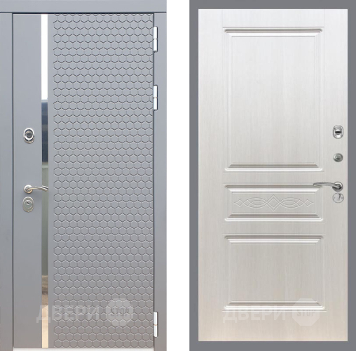 Входная металлическая Дверь Рекс (REX) 24 FL-243 Лиственница беж в Шатуре