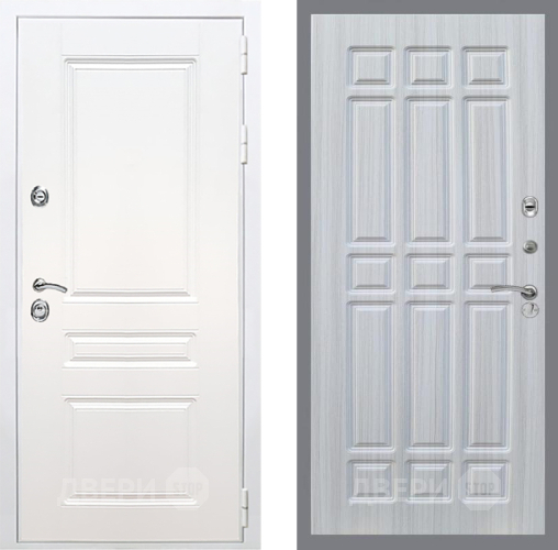 Дверь Рекс (REX) Премиум-н Силк Сноу FL-33 Сандал белый в Шатуре