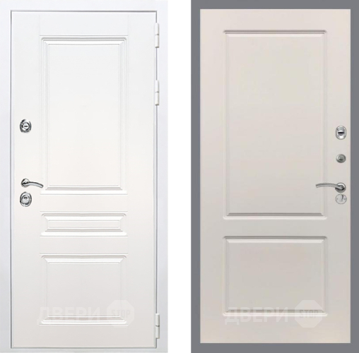 Входная металлическая Дверь Рекс (REX) Премиум-н Силк Сноу FL-117 Шампань в Шатуре