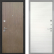 Входная металлическая Дверь Интекрон (INTECRON) Гектор Венге Коричневый Гладкая Дуб сильвер поперечный в Шатуре