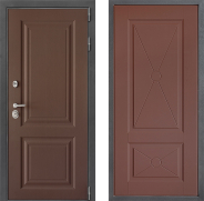 Дверь Дверной континент ДК-3/729 ФЛ-617 Ясень шоколадный 860х2050 мм