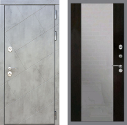 Дверь Рекс (REX) 22 СБ-16 Зеркало Венге