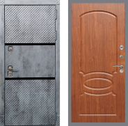 Дверь Рекс (REX) 15 Бетон Темный FL-128 Морёная берёза 860х2050 мм